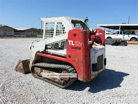 tl126 track skid steer|takeuchi tl12 new price.